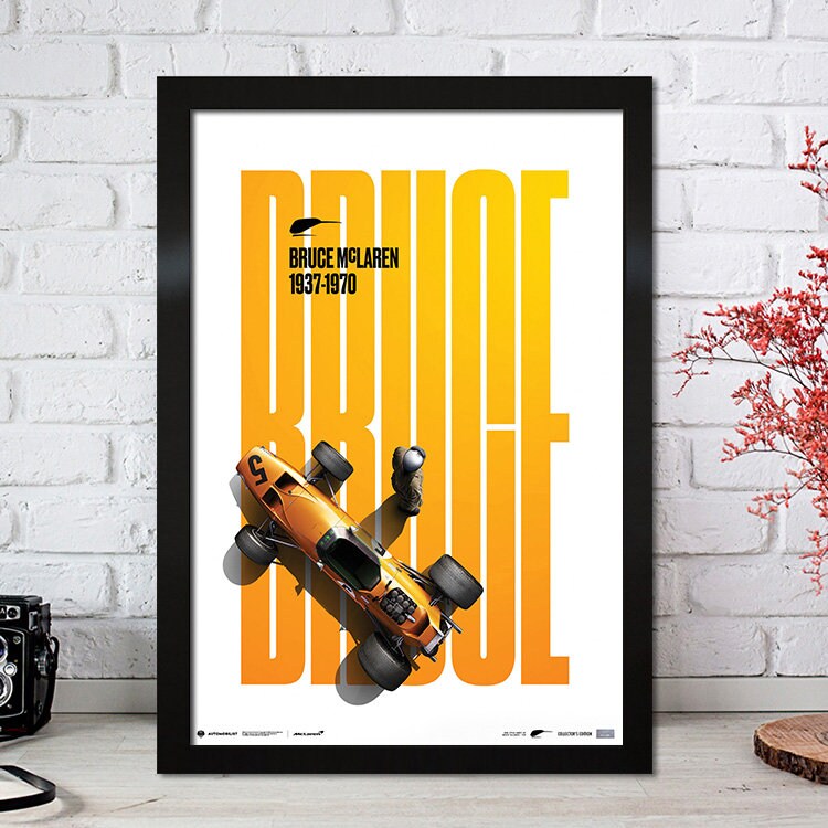 Poster Formel 1 Rennfahrer Legenden Rennwagen I Deko Print ohne Rahmen 