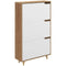 Slim Shoe Storage Cabinet with 3 Flip Drawers and Adjustable Shelves, Shoe Cabinet for 18-24 Pairs, White