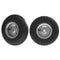 Set of 2 Pneumatic Wheels, 10