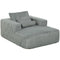 Sofa Bed, Sleeper Chair Bed with Pillow, Single, Grey