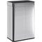 14.5 Gallon Sensor Can, Automatic Garbage Can with Soft-Close Butterfly Lid, Fingerprint-Proof Stainless Steel, Silver