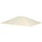 10' x 13' Gazebo Replacement Canopy Cover, Gazebo Roof Replacement (TOP COVER ONLY), Cream White