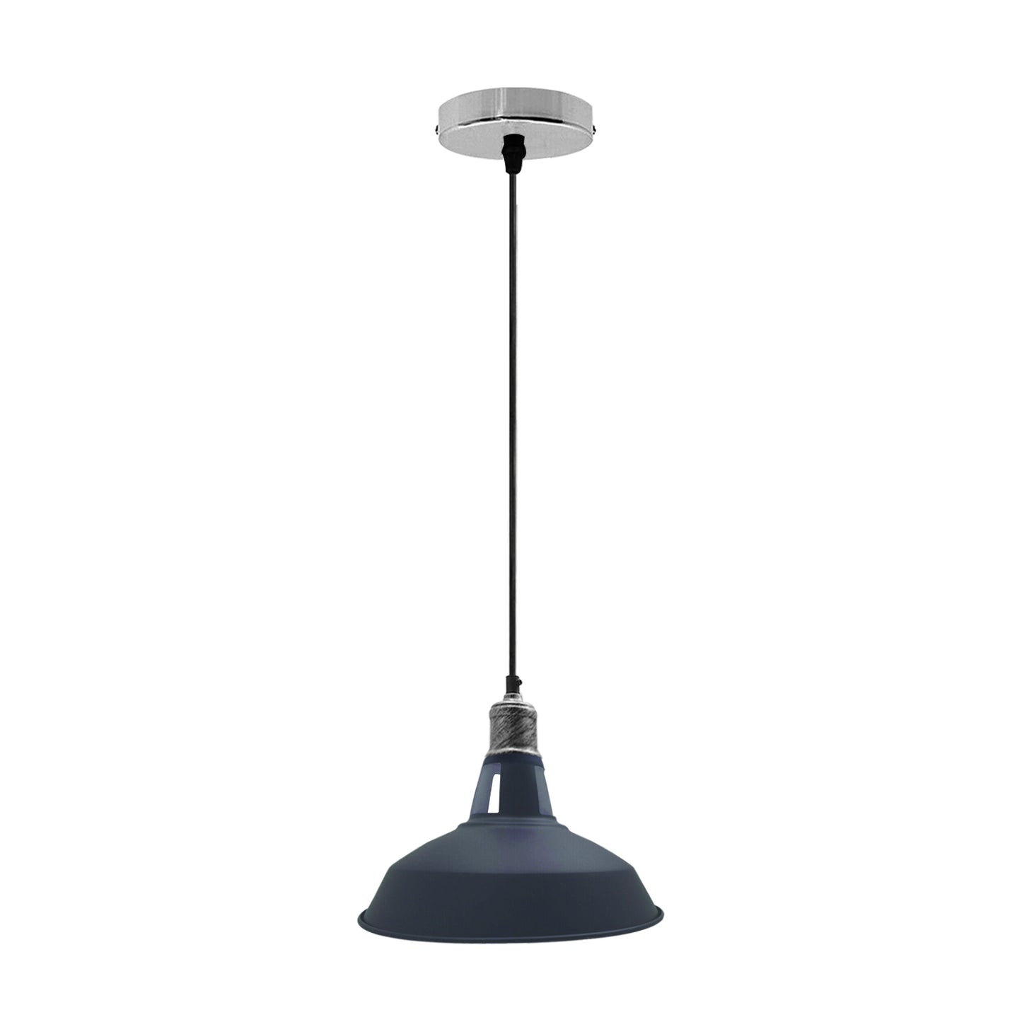 Modern Barn Shade Pendant Light Fixture Grey~1093