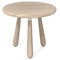 18 Inch Outdoor Mahogany Wood Side Table with Thickened Board