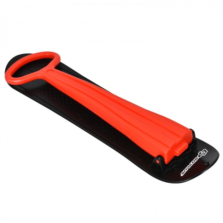 1-Rider Snow Scooter with Grip Handle-Black