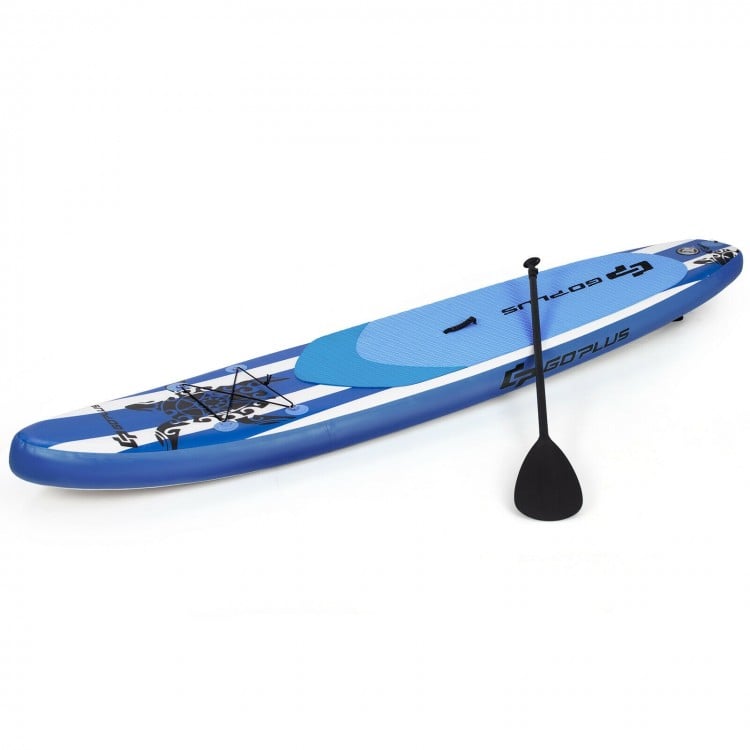 10.6 Feet Inflatable Adjustable Paddle Board with Carry Bag-M