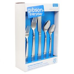 Gibson Home Prato 20 Piece Flatware Set - Free Shipping