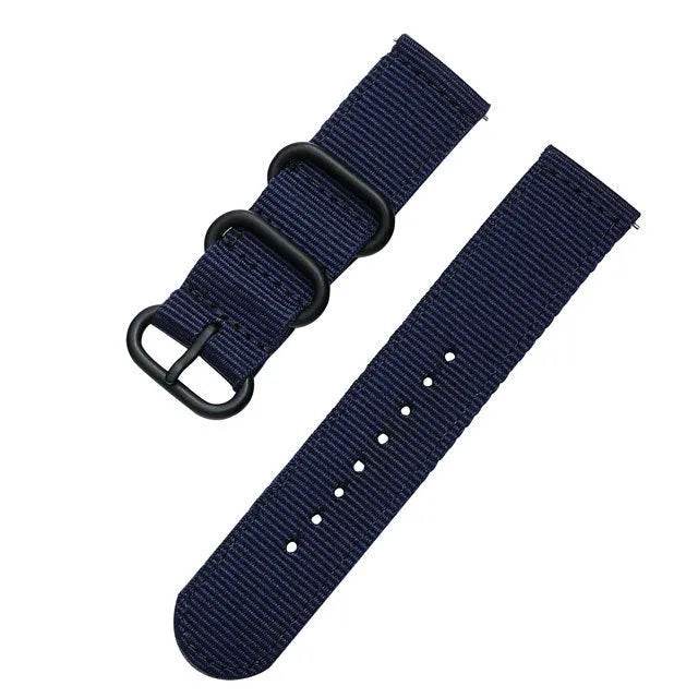 Suitable For Quick Release Watchband Gear S3 S2 Thickened Nylon Canvas Watch Strap 