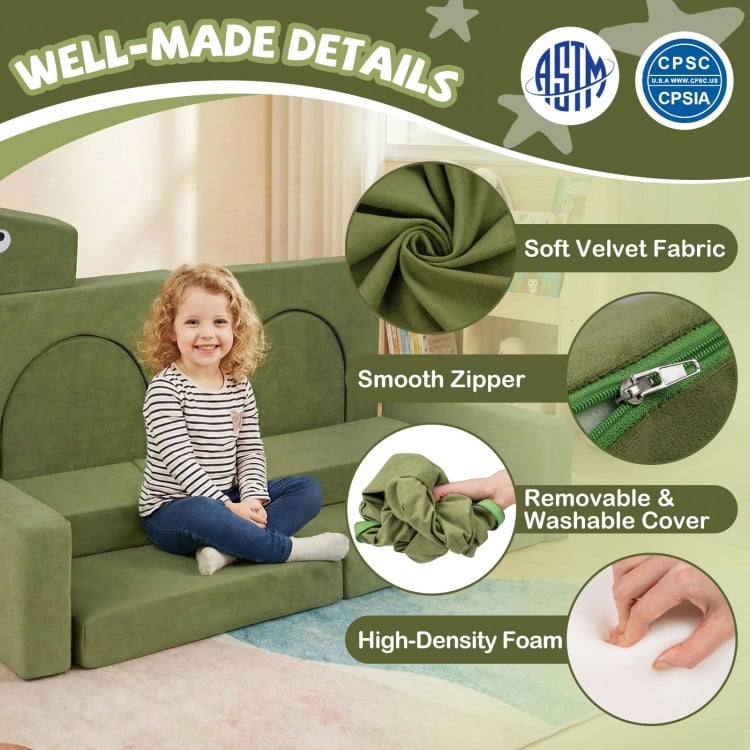 13 Pieces Modular Kids Play Couch for Inspiring Creativity