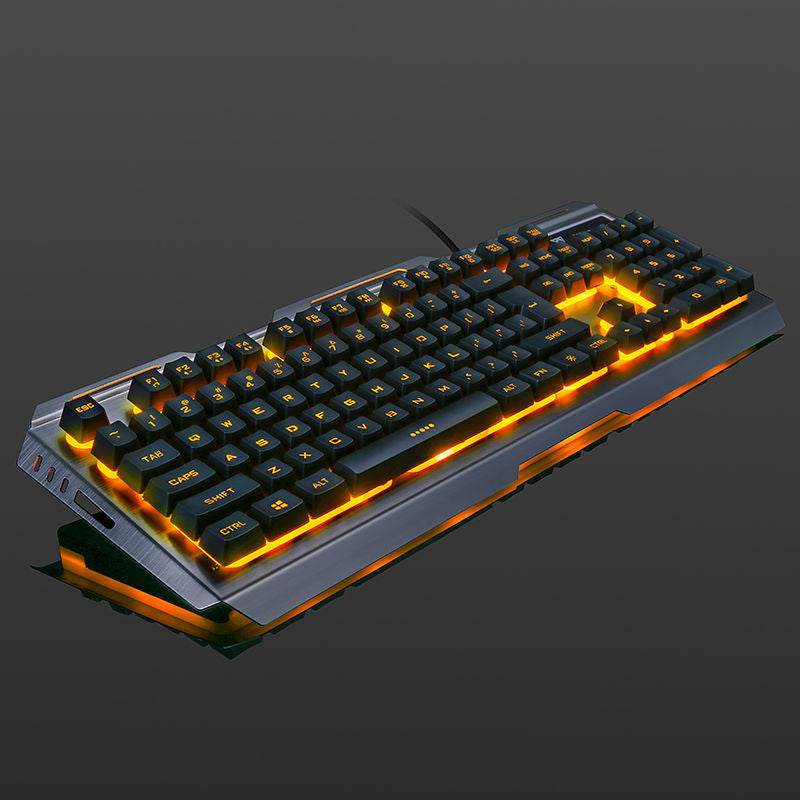Wired gaming keyboard for notebook desktop 