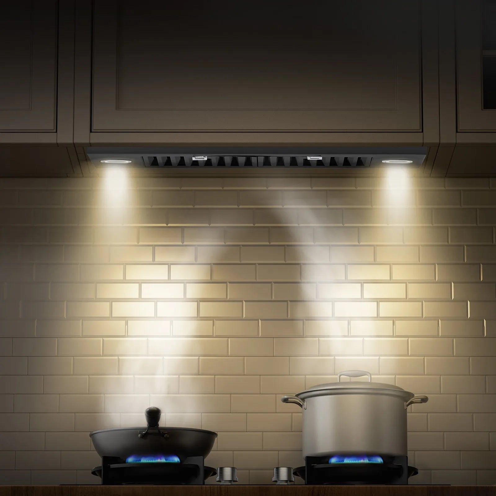 30in Built-in Range Hood Insert Vent Hood 800CFM Gesture & Touch Control