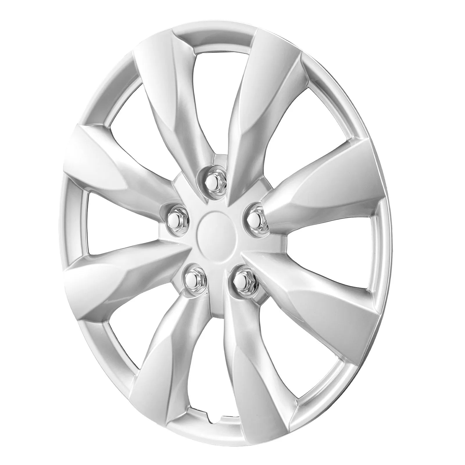 VEVOR 16" Wheel Rim Cover Hubcaps Set of 4 Sturdy Hubcap for All Weather Use