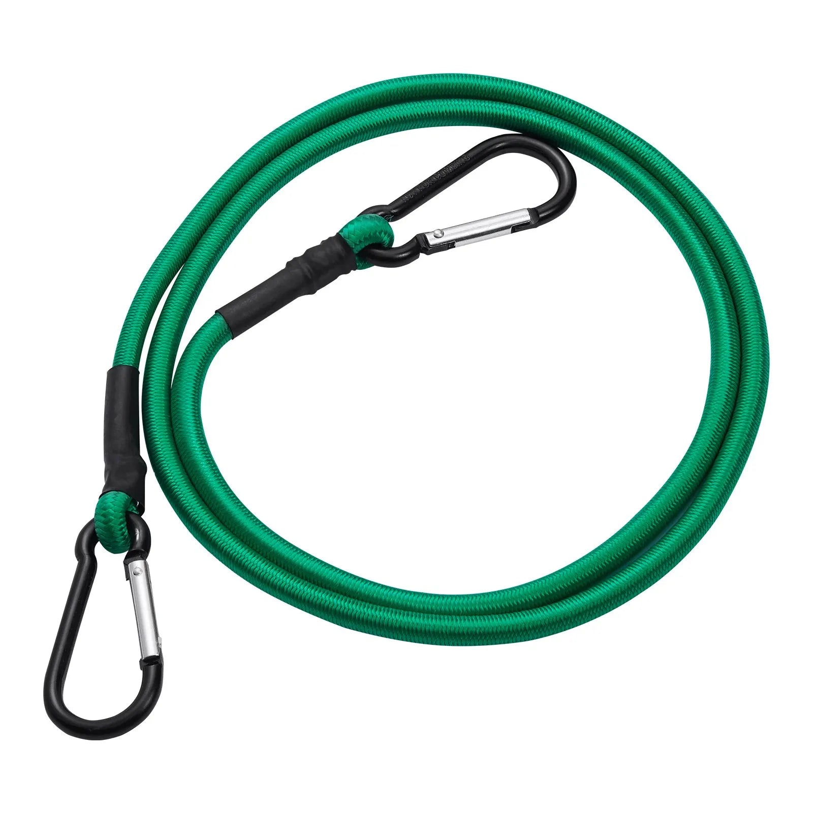 VEVOR 30 Pcs Bungee Cords Set 8mm Heavy Duty Bungee Straps with Steel Carabiners