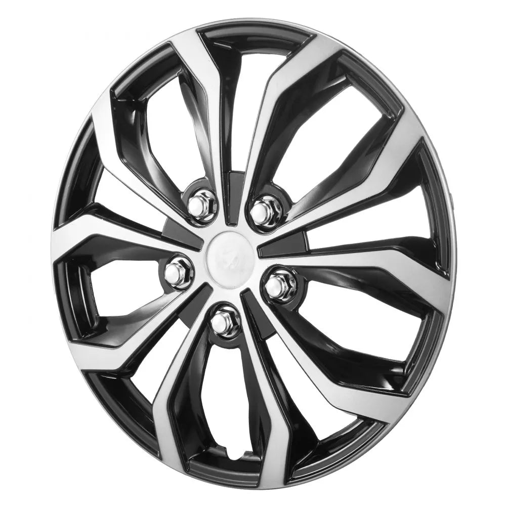 VEVOR 15" Wheel Rim Cover Hubcaps Set of 4 Sturdy Hubcap for All Weather Use