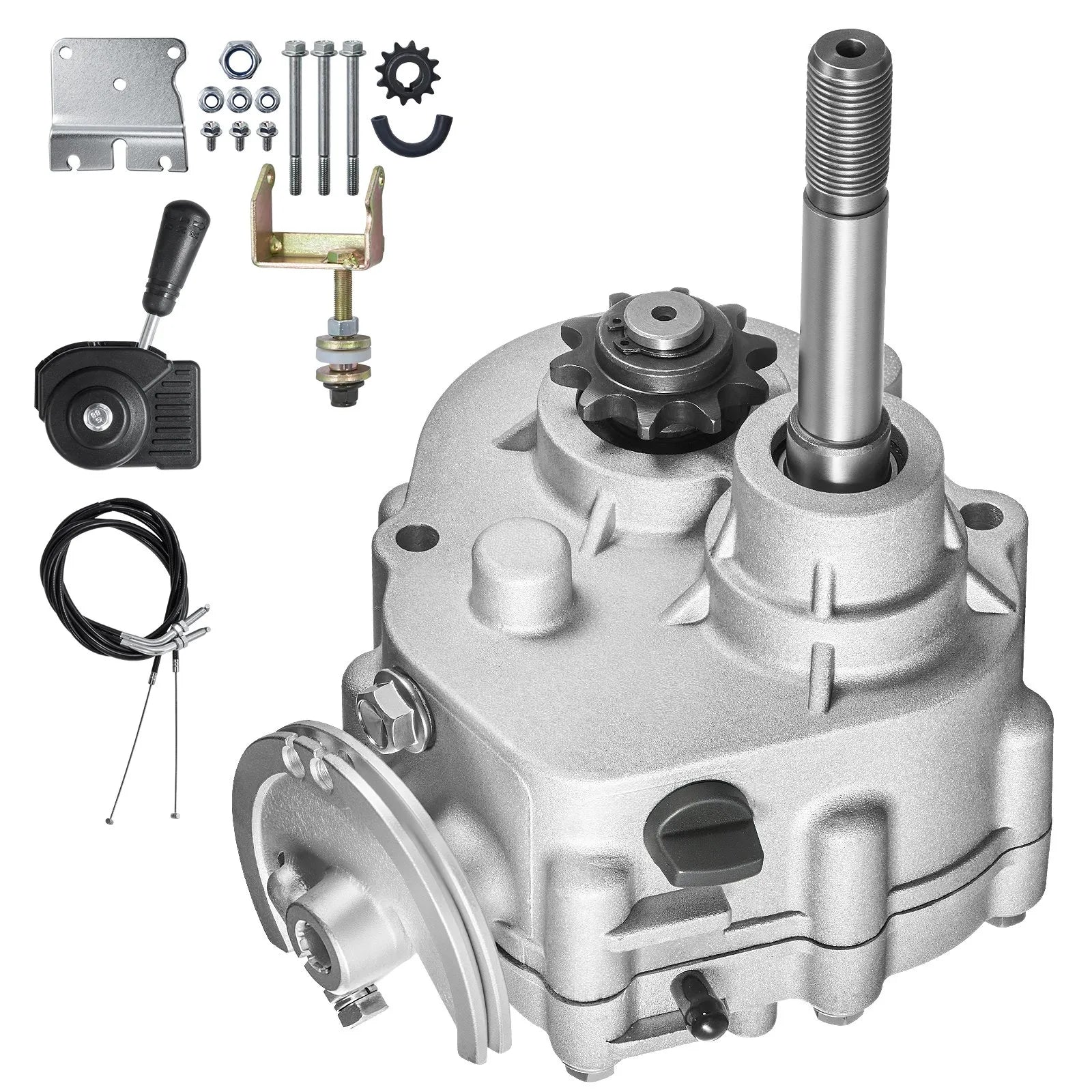 VEVOR 2300 RPM Drive Clutch High-Strength Clutch with 2-7HP Engine & Shift Mode