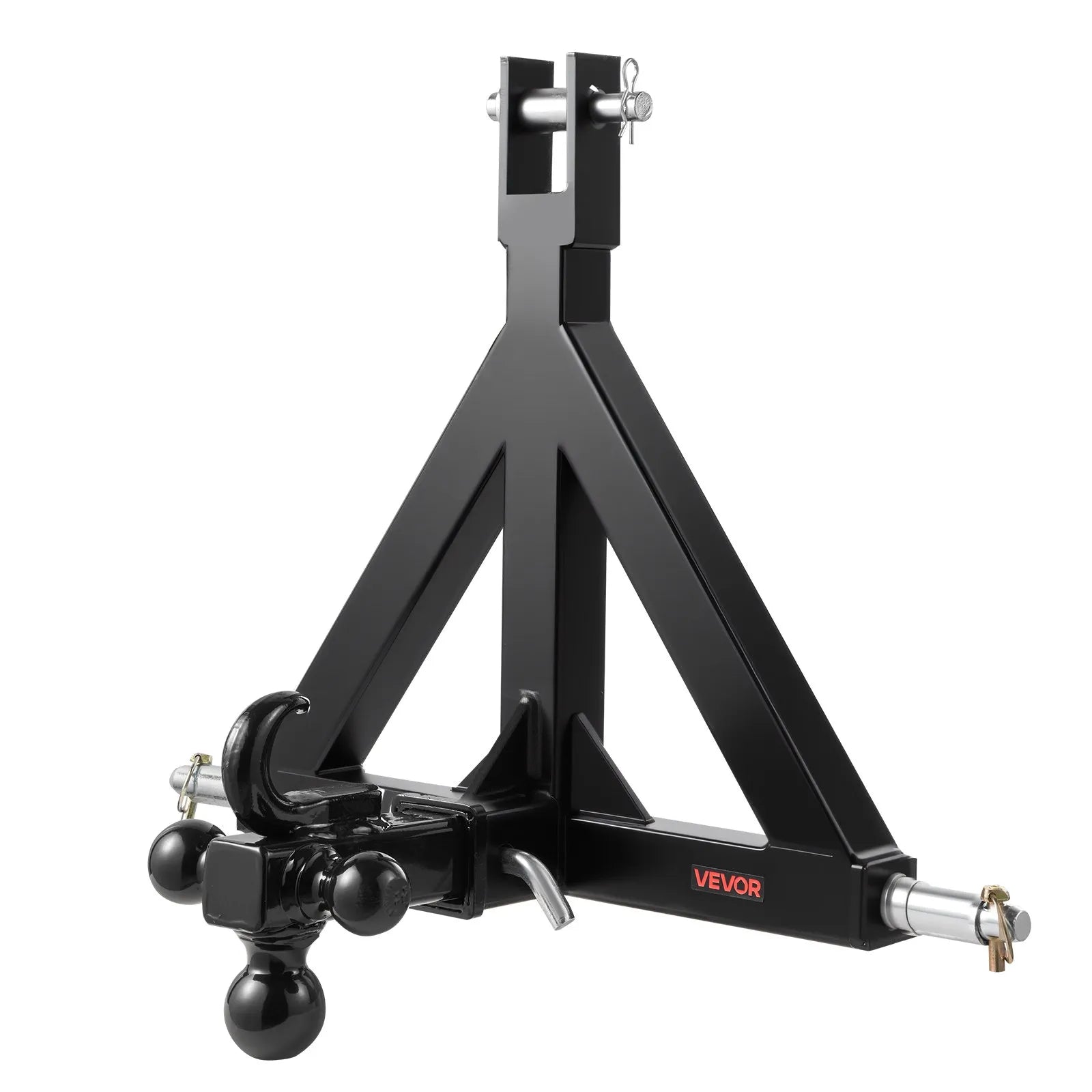 VEVOR 3 Point 2" Trailer Hitch Receiver Tractor Drawbar Quick Hitch Adapter