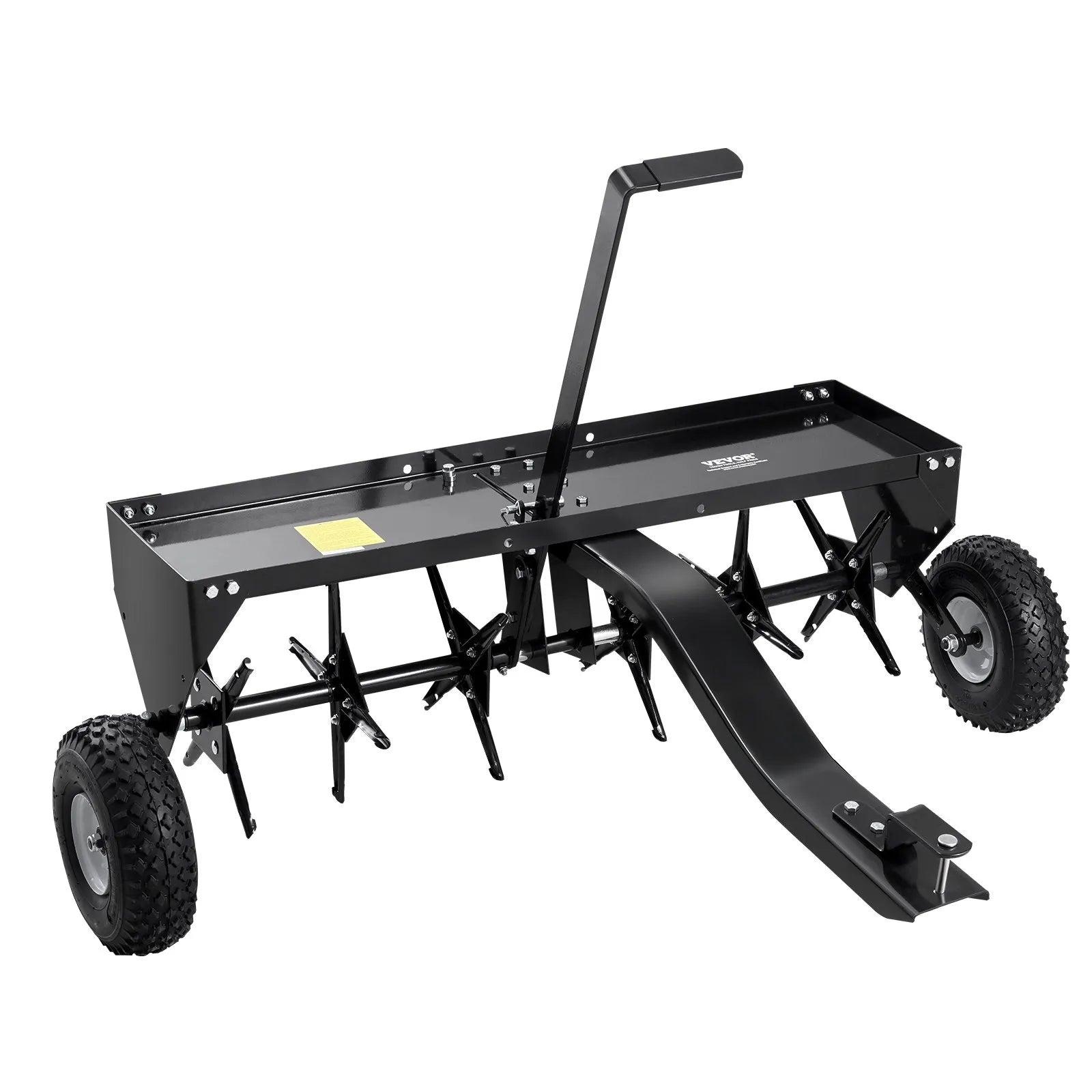 VEVOR 40" Tow Behind Plug Aerator with Universal Hitch Lawn Aerator Tow Behind