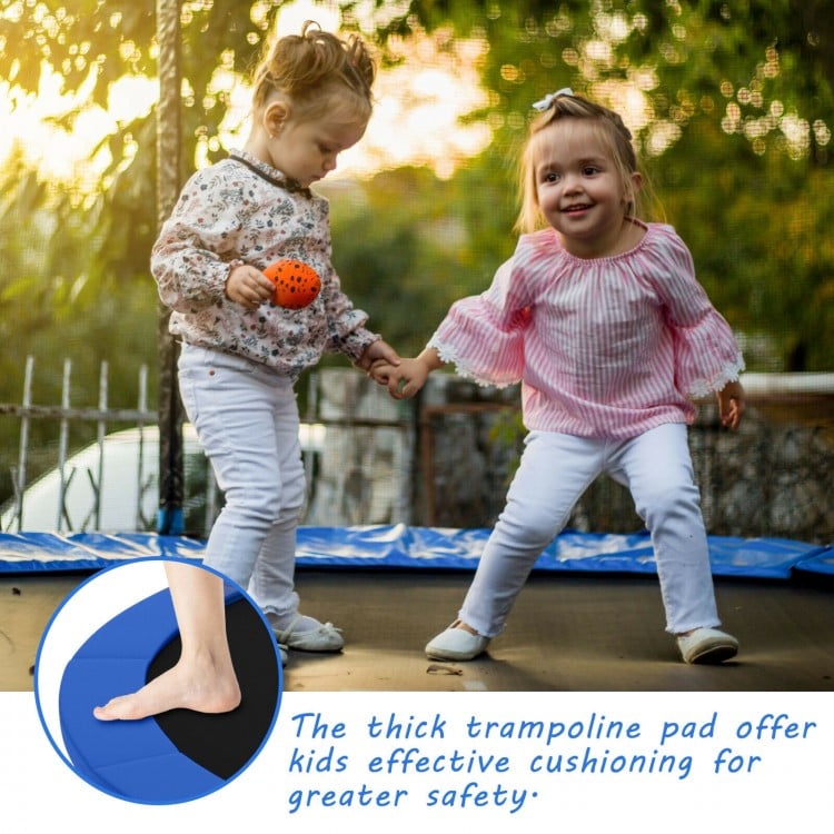 14 Feet Waterproof and Tear-Resistant Universal Trampoline Safety Pad Spring Cover