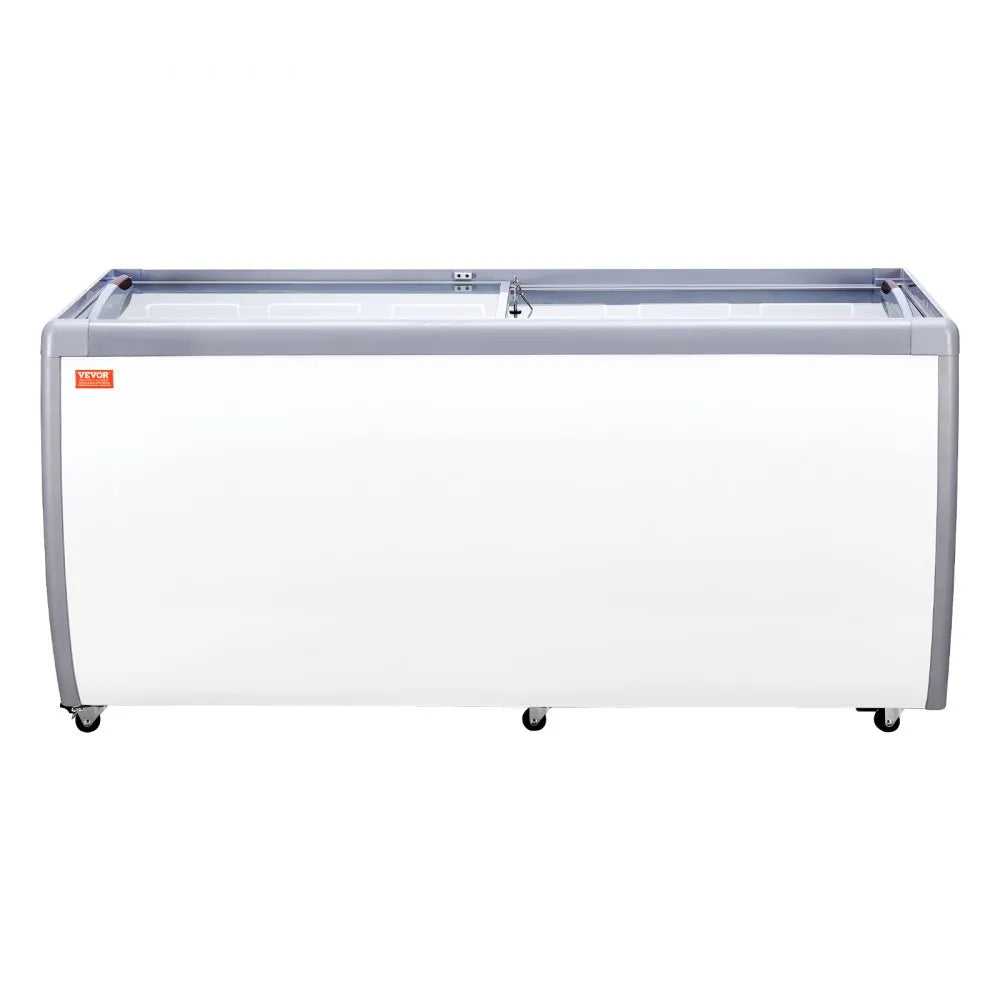 VEVOR 20 Cu.ft Commercial Ice Cream Display Case Gelato Dipping Freezer Cabinet