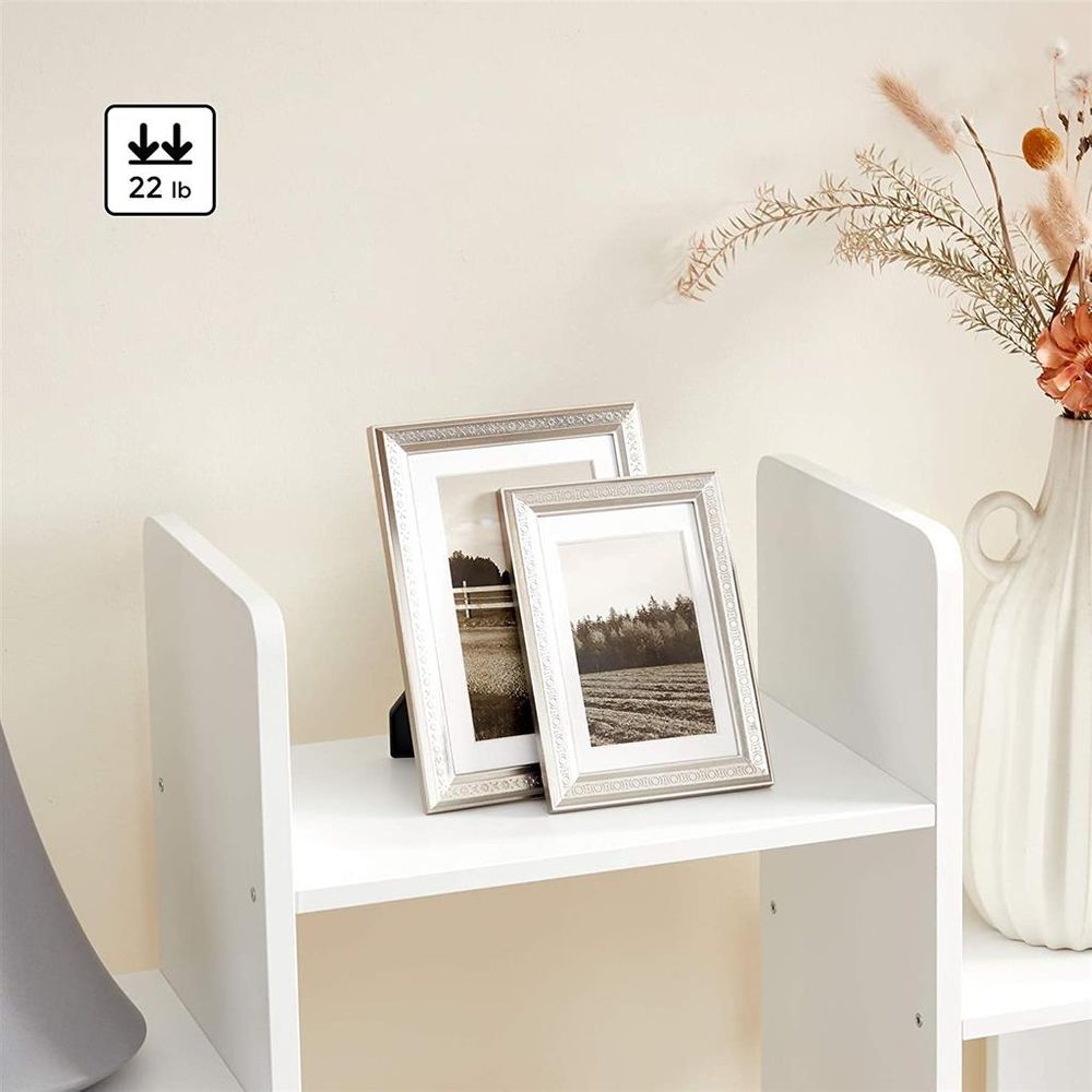 VASAGLE Tree-Shaped Bookcase with 13 Storage Shelves 