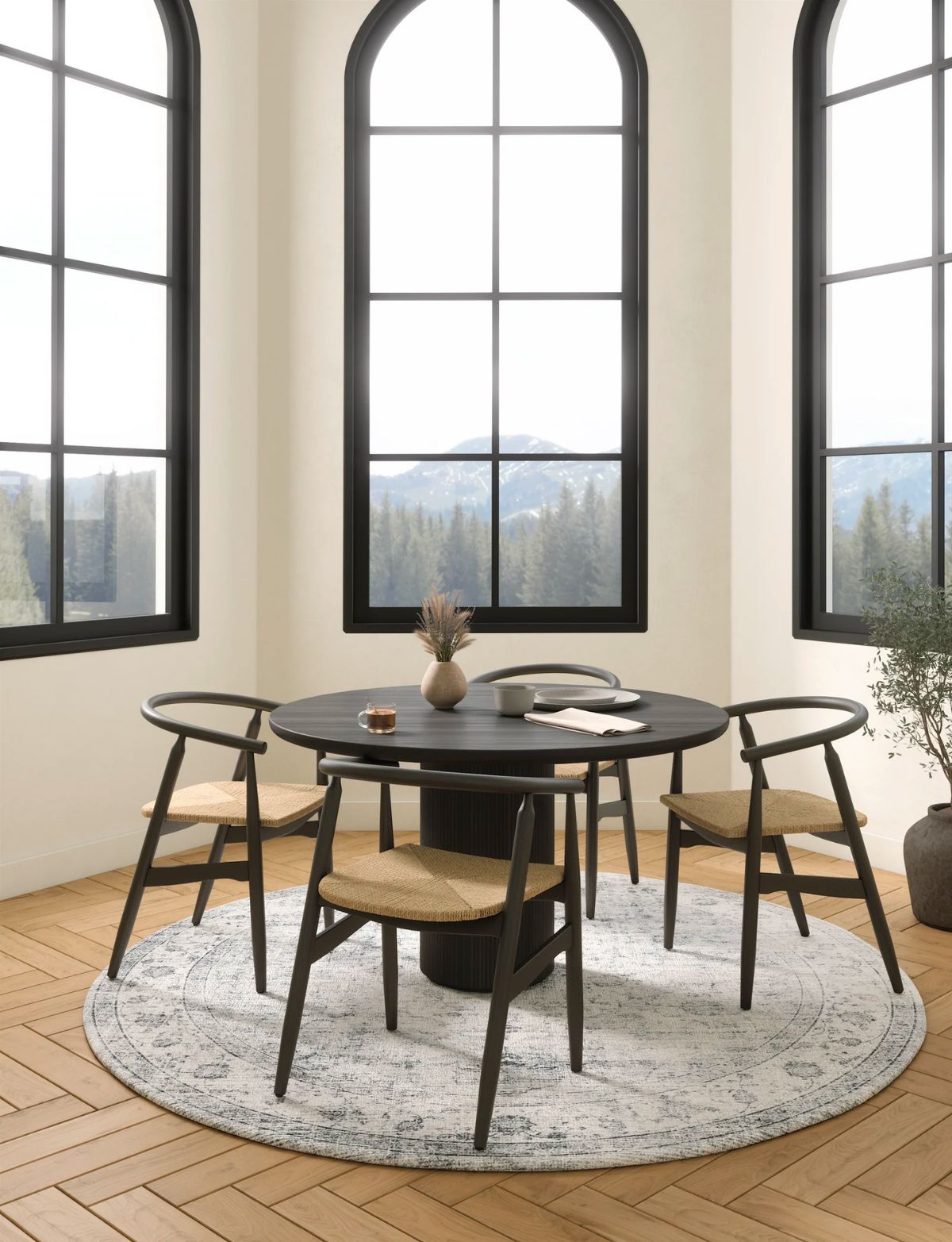 Kinsley Silver Grey Rug 