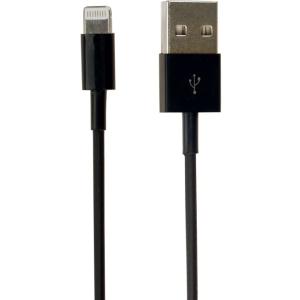 VisionTek Lightning to USB 1 Meter Cable Black (M/M) 