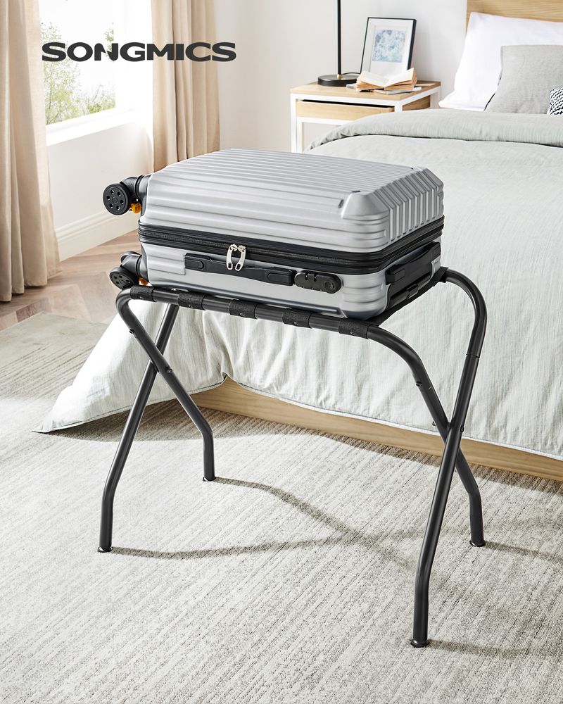 SONGMICS Folding Luggage Rack 