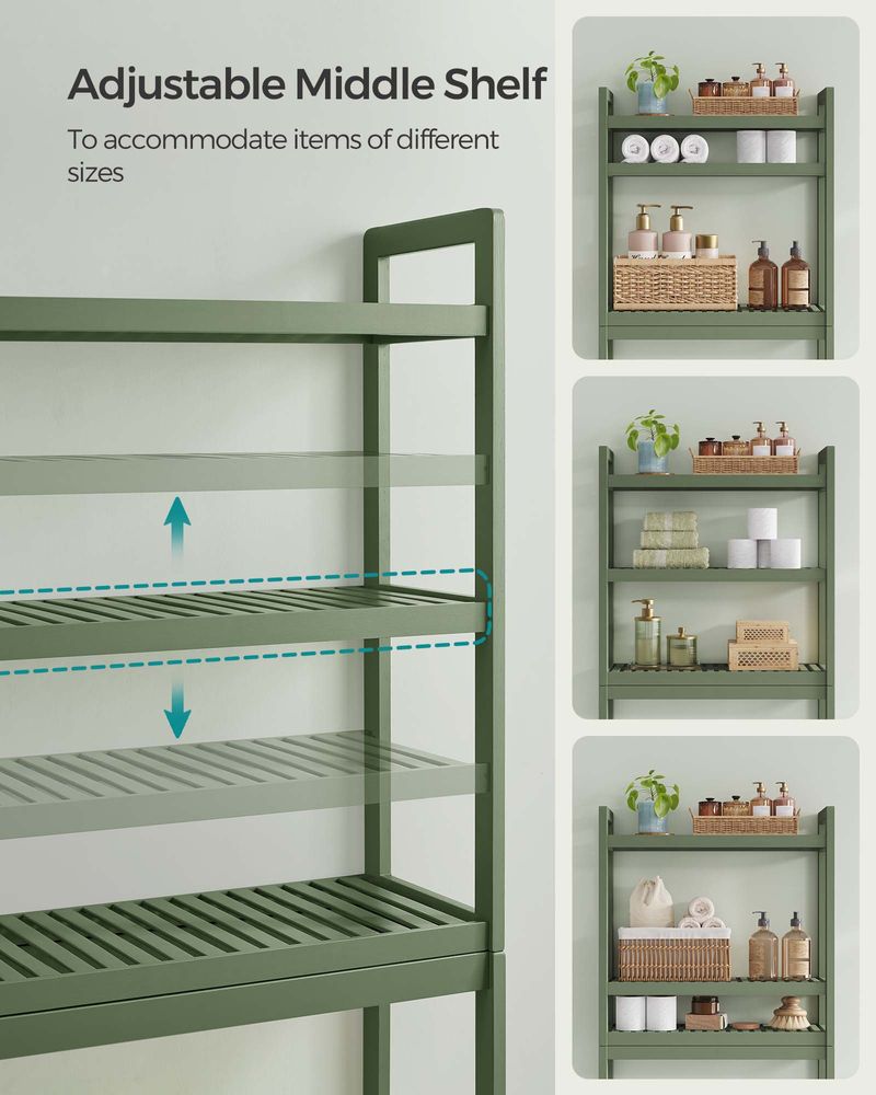 SONGMICS Over The Toilet Storage 