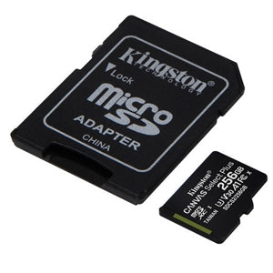Kingston Canvas Select Plus 256 GB Class 10/UHS-I (U3) V30 microSDXC - 1 Pack 
