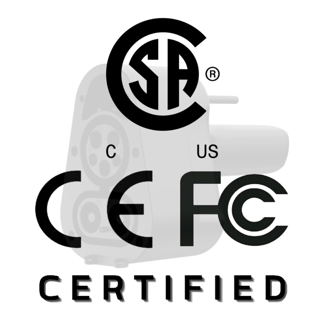 CCS1 Charger To NACS Vehicle | DC | Compatible with Tesla Vehicles & NACS vehicles | UL2252/CSA-C22.2 Certified | The Thunderstorm Plug 