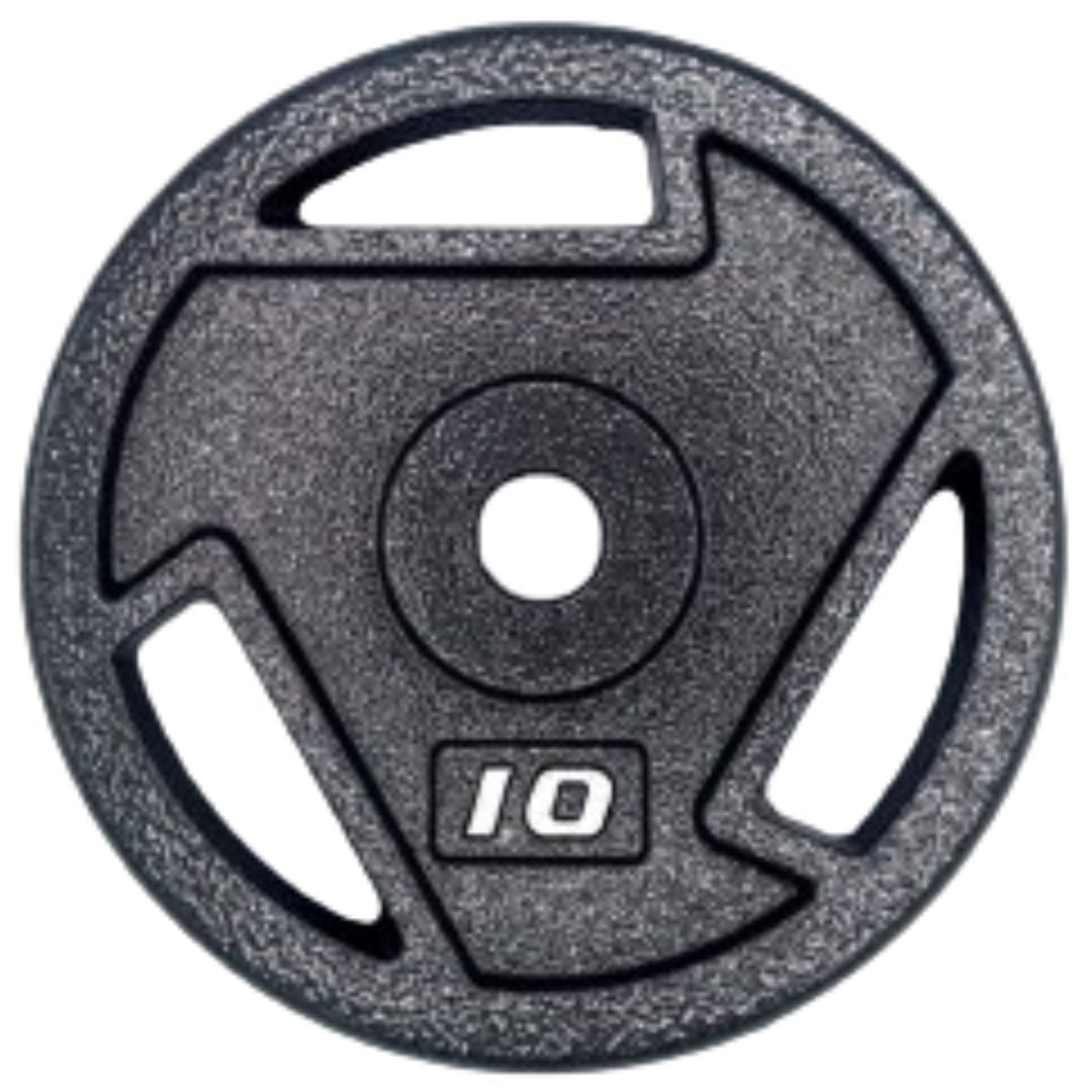 HAJEX Tri Grip Cast Iron Weight Plates 