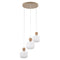 Ballo 3-Light Scandinavian Pendant Light for Kitchen Island, Dining Room & Living Room