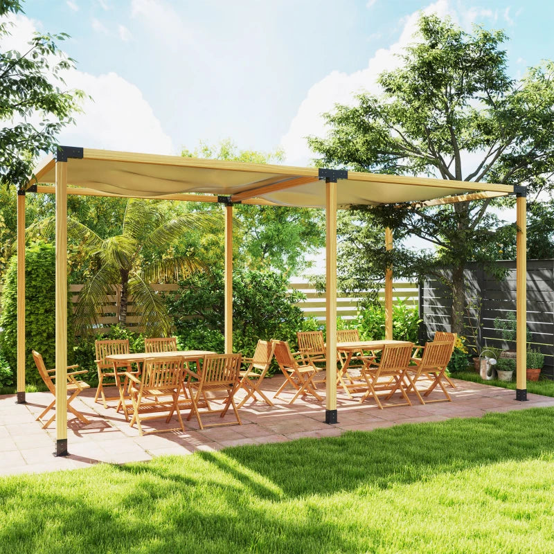 12PCS Pergola Kit, Pergola Brackets with 3-Way & 4-Way Corner Brackets for 4"x4" (Actual 3.6"x3.6") Lumber