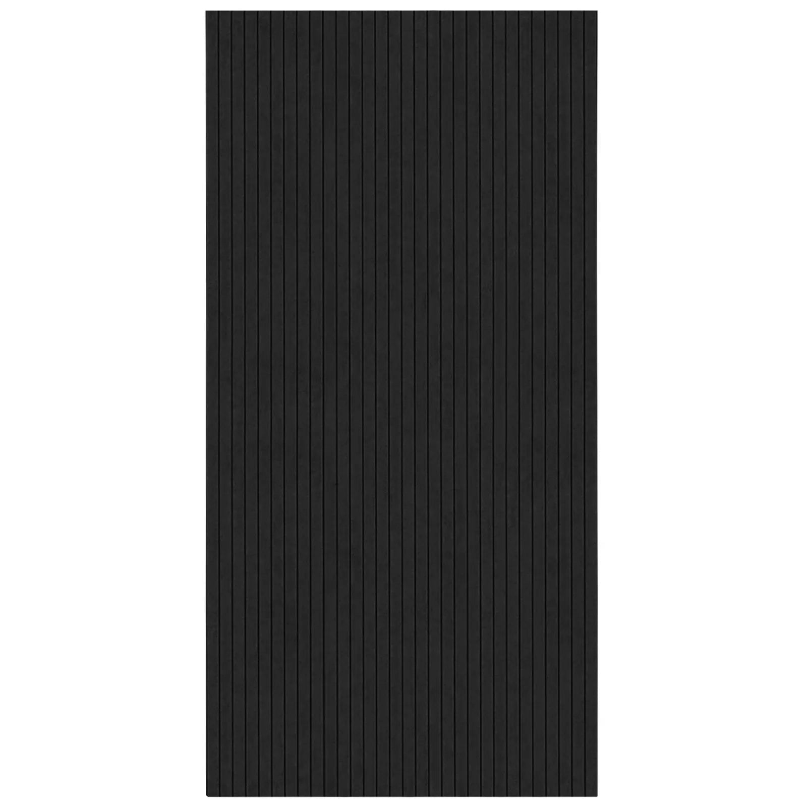 VEVOR 5 Pack Acoustic Wall Panels 47.2 x 23.6 x 0.4 inch Self-Adhesive Black