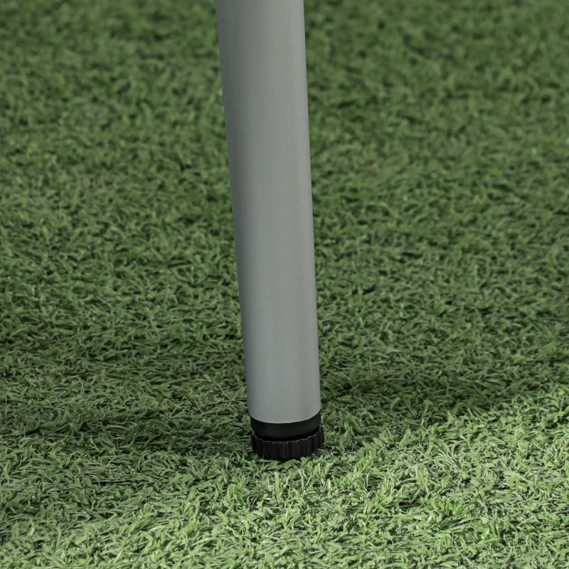 3-Piece Rattan Bistro Set, Garden Seating Group with 2 Armchairs and Coffee Table, Balcony Furniture Set, Grey