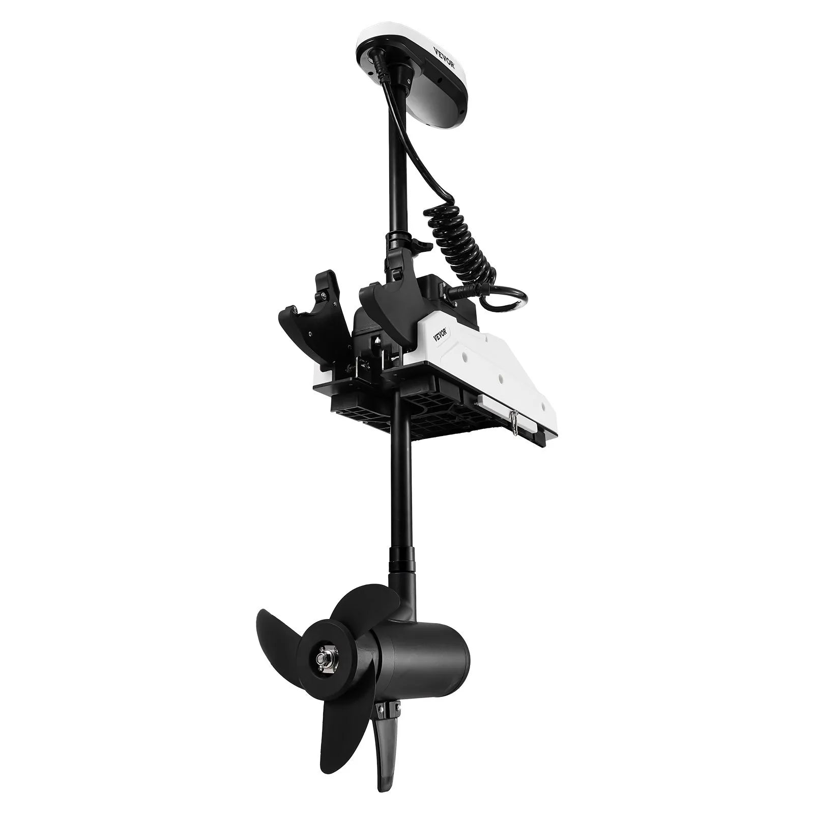 VEVOR 55lb 12V Thrust Electric Trolling Motor Saltwater Boat Engine 36" Shaft