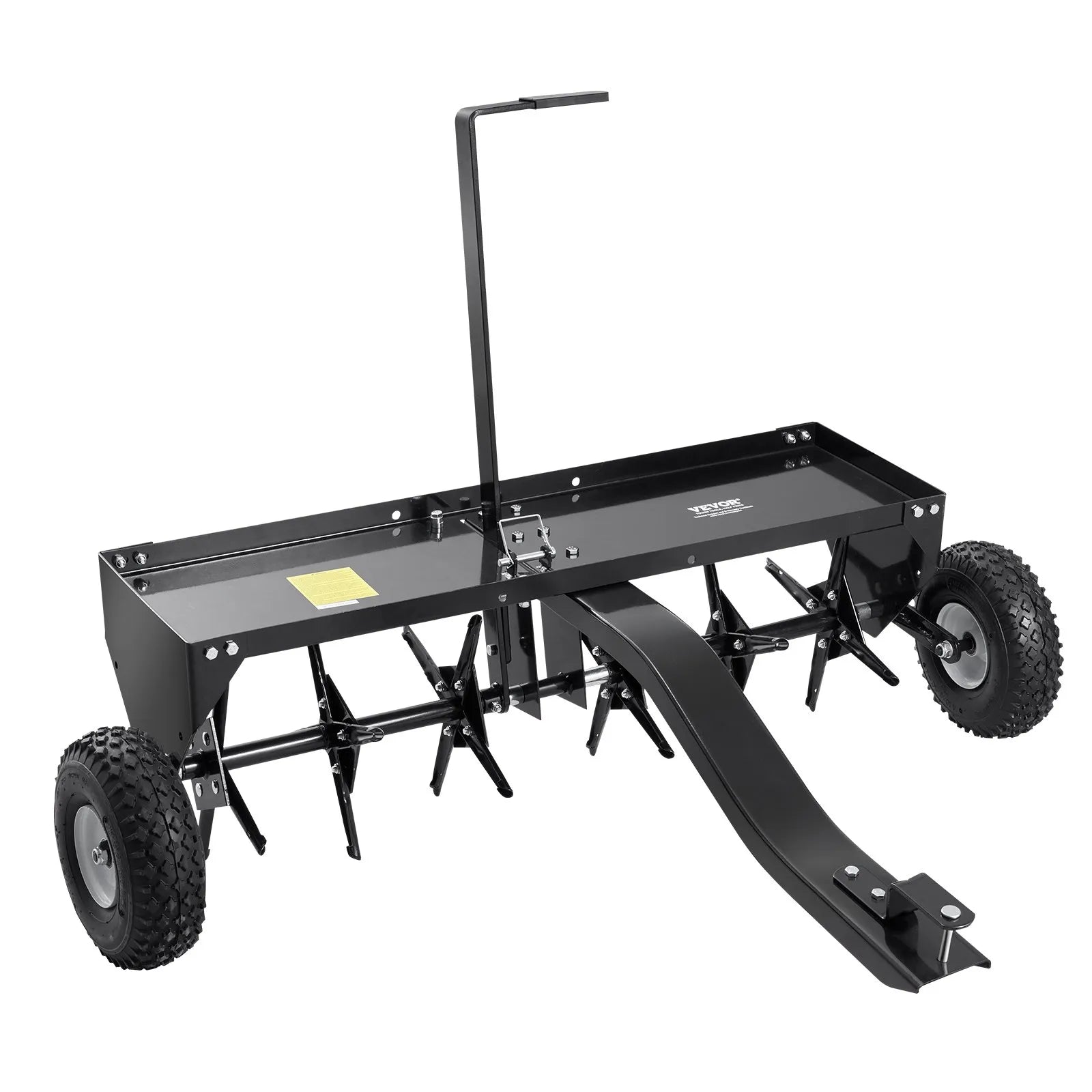 VEVOR 40" Tow Behind Plug Aerator with Universal Hitch Lawn Aerator Tow Behind