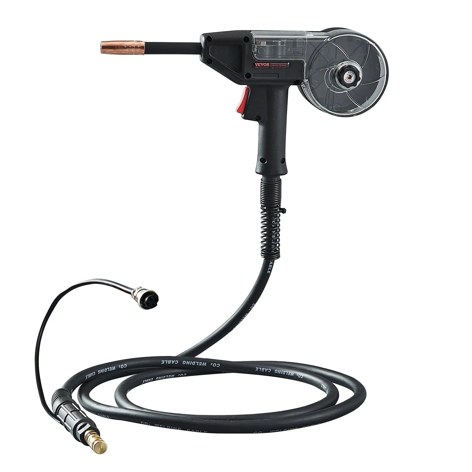 VEVOR 200Amp Spool Gun with 10FT Cable Suitable for 0.030" 0.035" Welding Wires