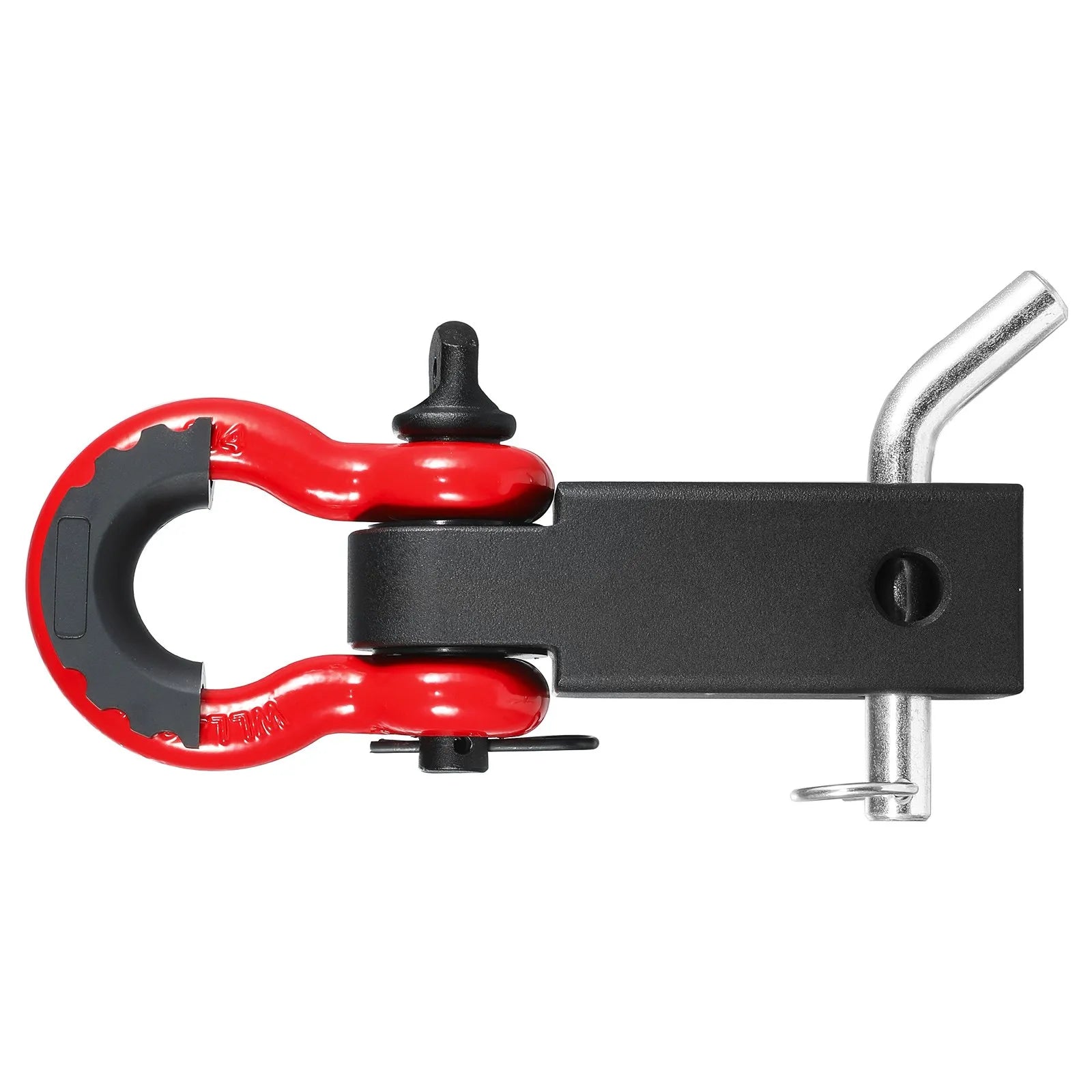VEVOR 2" Trailer Shackle Hitch Receiver D-Ring Recovery for Truck Jeep 52900 lbs