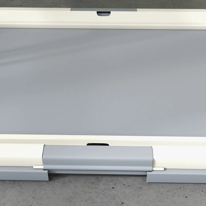 25" x 19" Pee Pad Holder, Dog Potty Tray for Indoor Outdoor, Easy to Clean Dog Training Toilet Pee Pad Tray, Grey