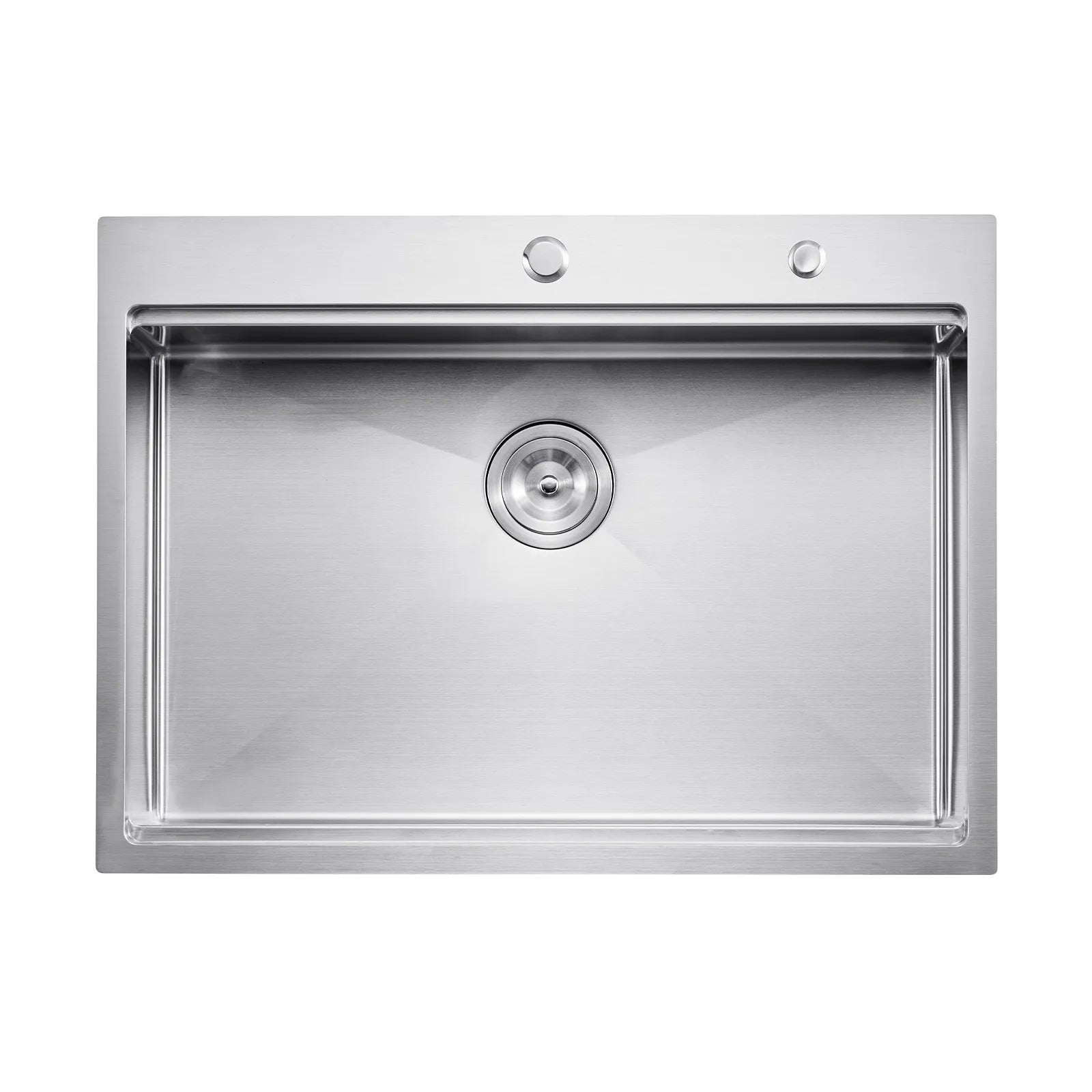 VEVOR 30" Kitchen Sink Top Mount Single Bowl Drop-In Basin Stainless Steel Bar