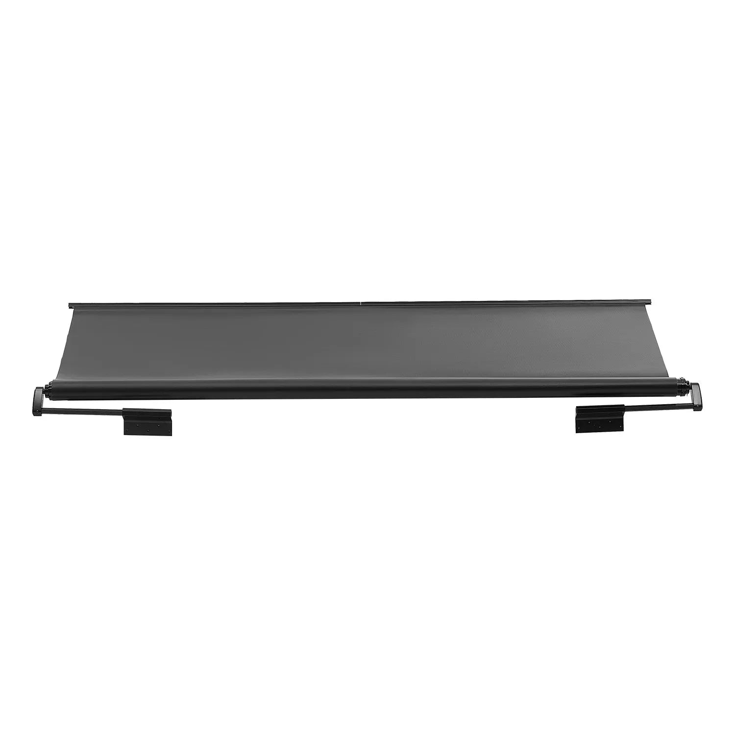 VEVOR 8'1" (7'7") RV Slide Out Awning Black Slide Topper Awning for RVs