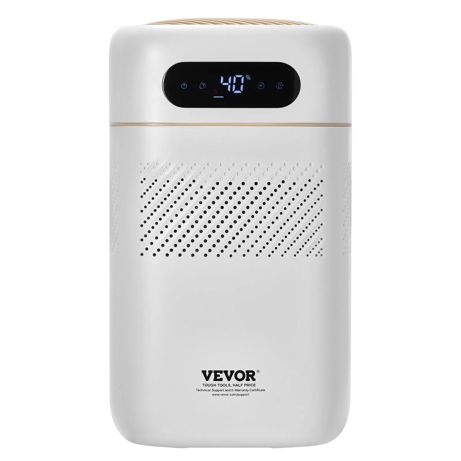 VEVOR 5L(1.32G) Evaporative Humidifier for 538.2 sqft Air Purifier for Bedroom