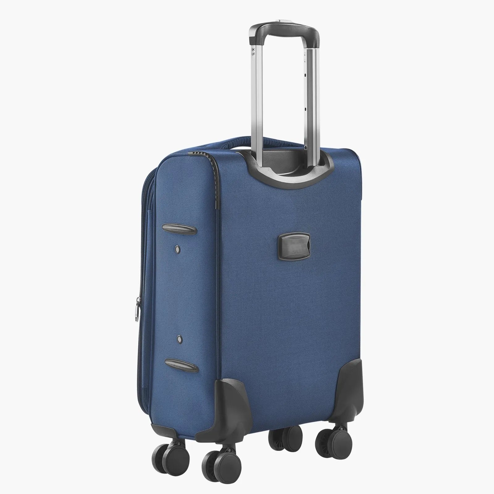 VEVOR 20" Softside Expandable Luggage with Spinner Wheels Carry on Suitcase Blue