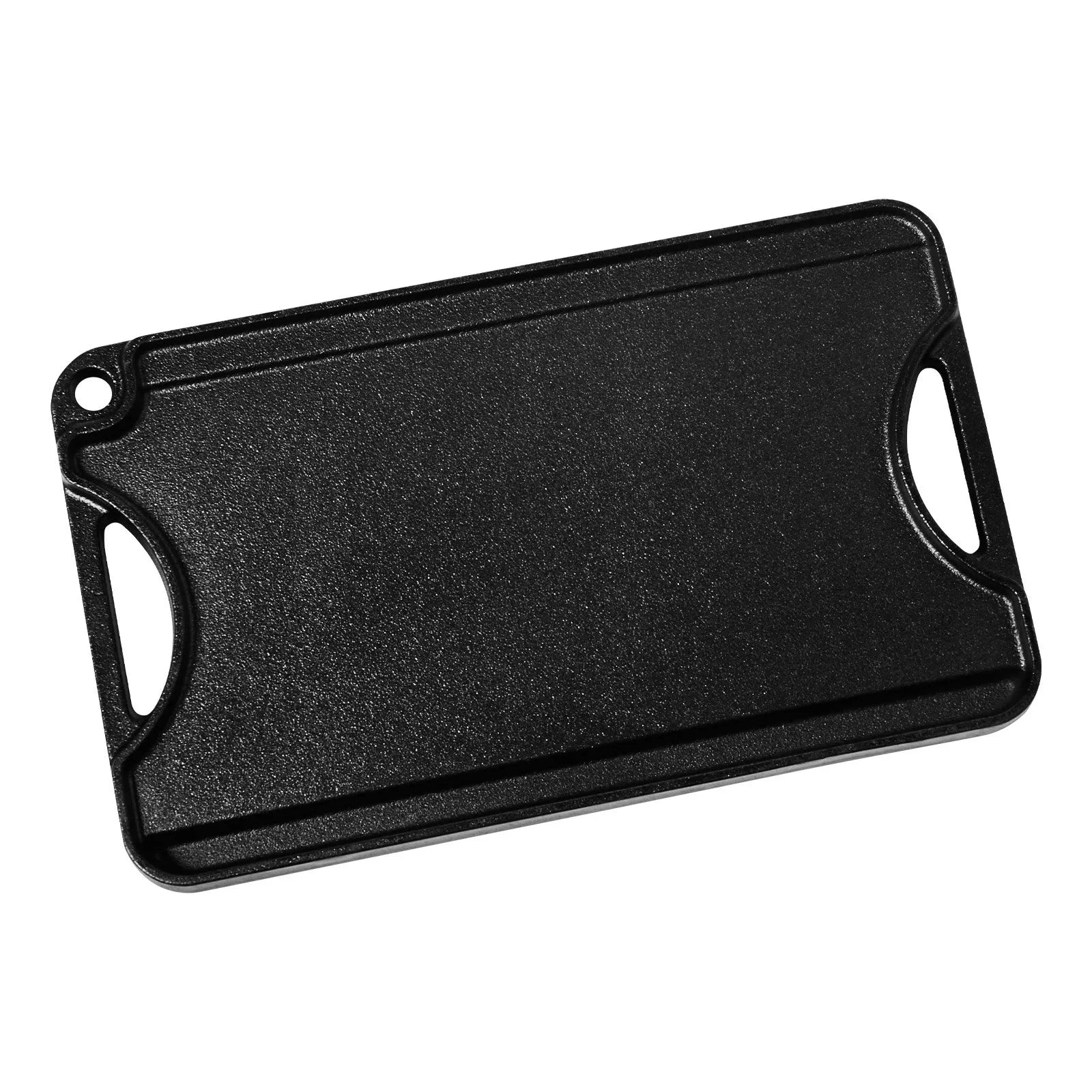 VEVOR 14x8.5 in Reversible Grill Griddle Pre-Seasoned BBQ Pan Cast Iron Black