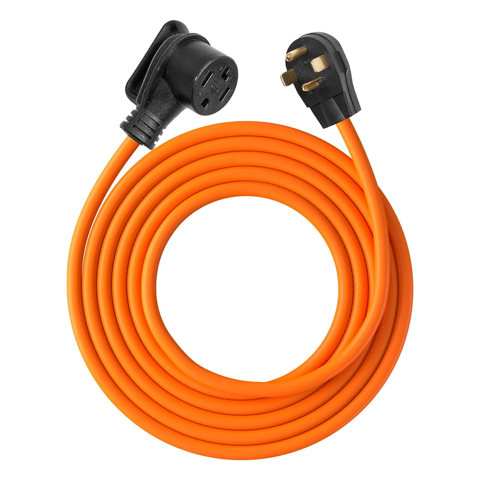 VEVOR 50 ft Dryer Extension Cord 4-Prong NEMA 14-30P to 14-30R Dryer Cord 30A