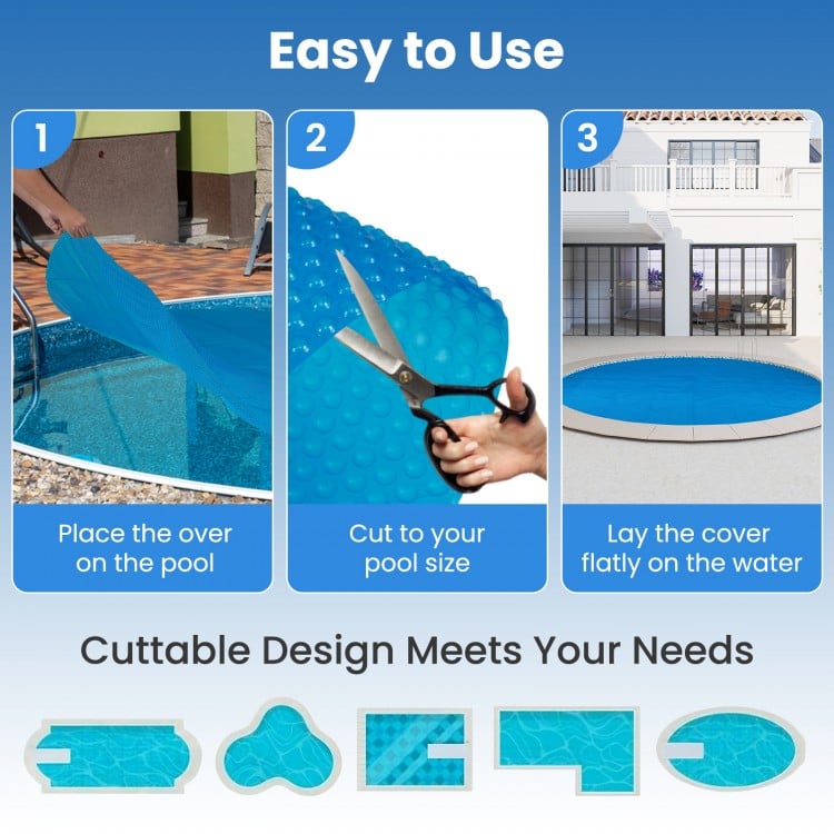 12ft x 30in Round Above Ground Swimming Pool with 12 ft Pool Cover
