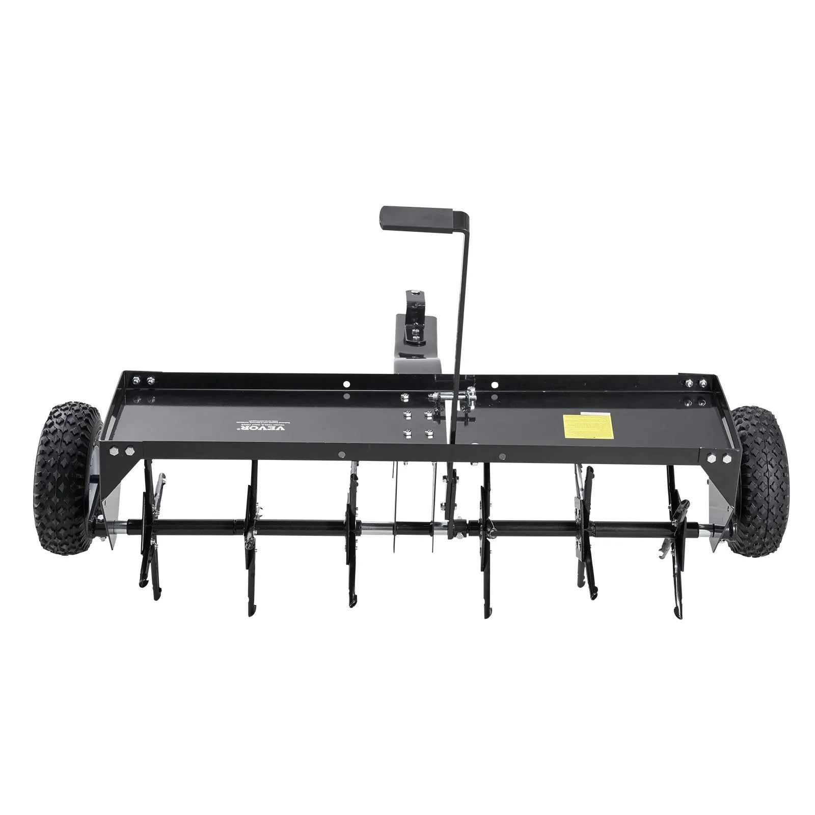 VEVOR 40" Tow Behind Plug Aerator with Universal Hitch Lawn Aerator Tow Behind