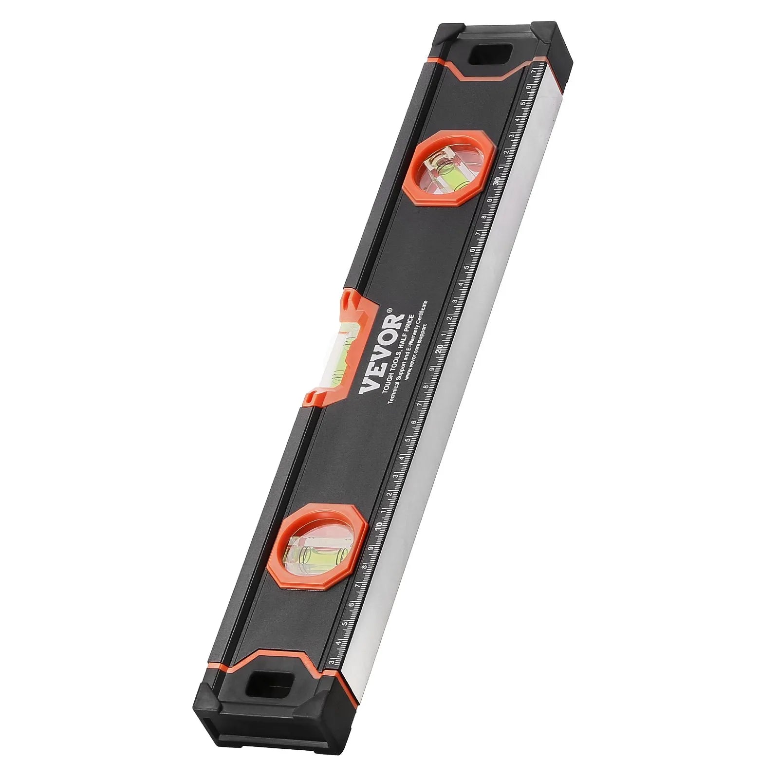 VEVOR 4-Piece Torpedo Level 48/24/16/10 In Aluminum Alloy Body with Bubble Vials