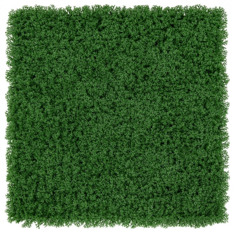 12 Pieces 20 x 20 inches Artificial Grass Wall Panels for Garden Yard Balcony-Green